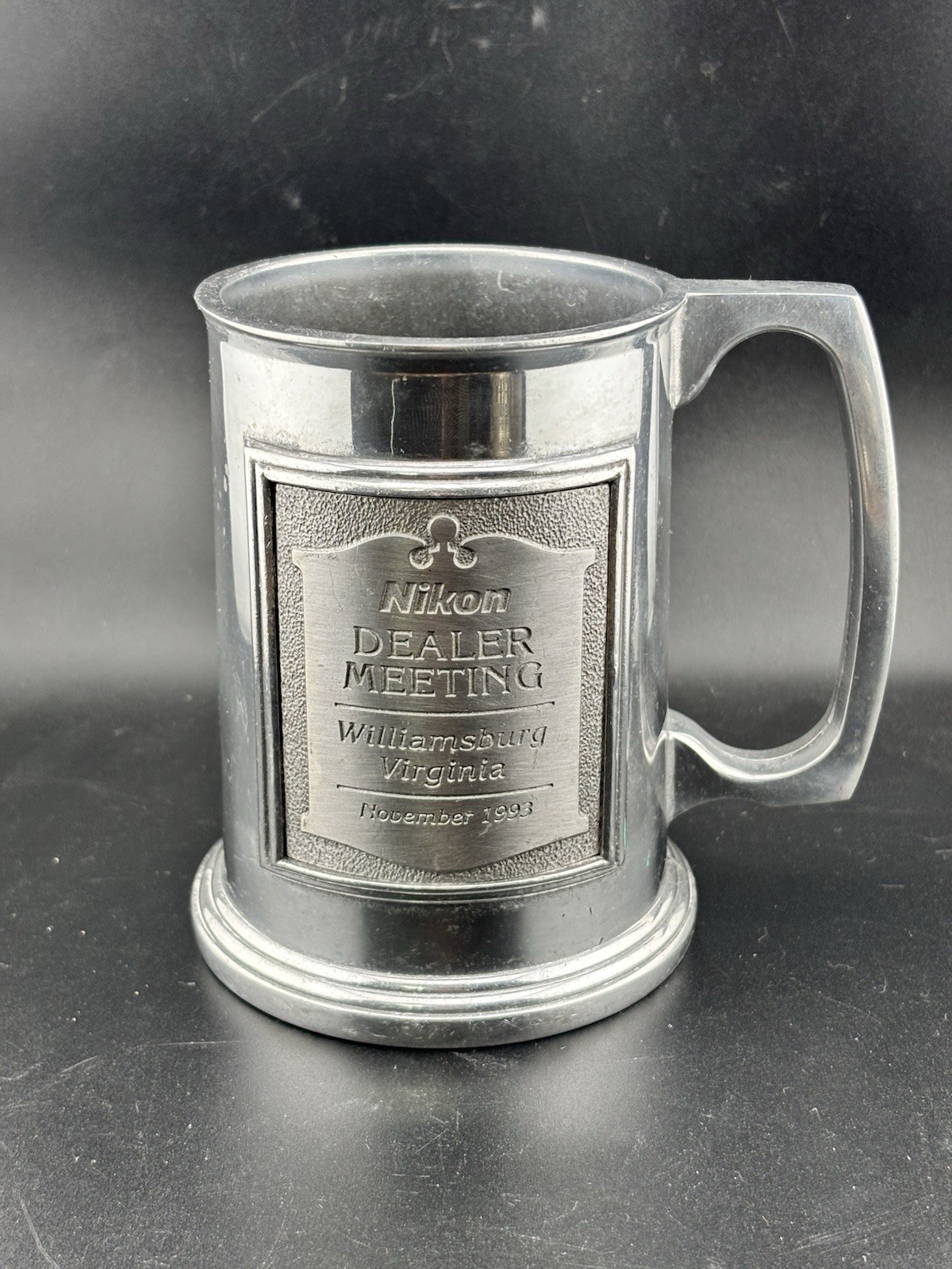 Rare Vintage Nikon Dealer Meeting 1993 Mug Williamsburg VA Duracast USA Made