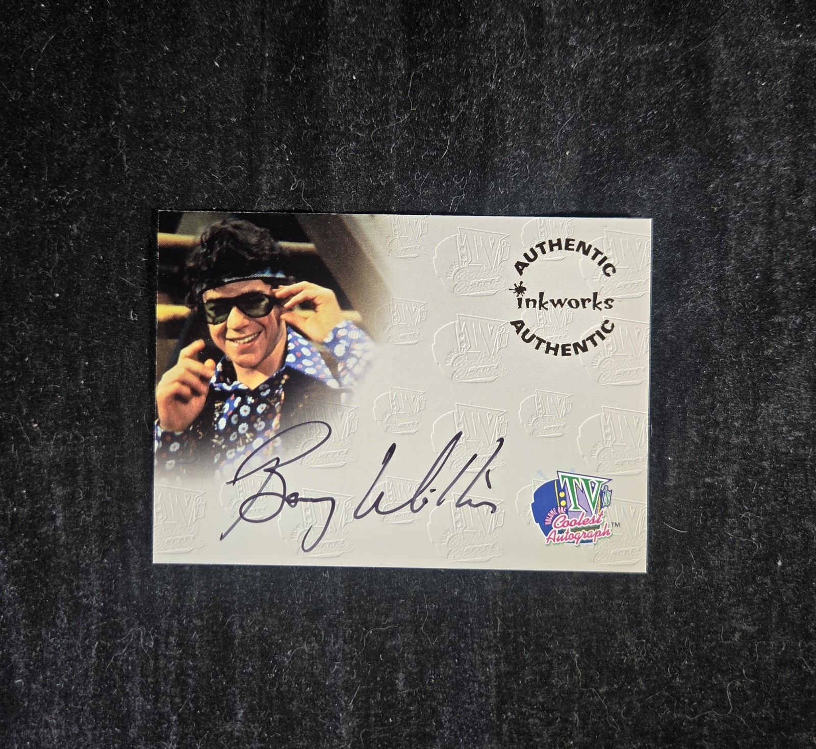 1998 Inkworks TV's Coolest Classics Barry Williams Greg Brady Auto #A6