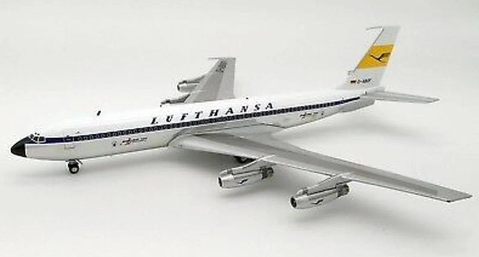 Inflight B-704-LH-001P Lufthansa Boeing 707-400 D-ABOF Diecast 1/200 Jet Model
