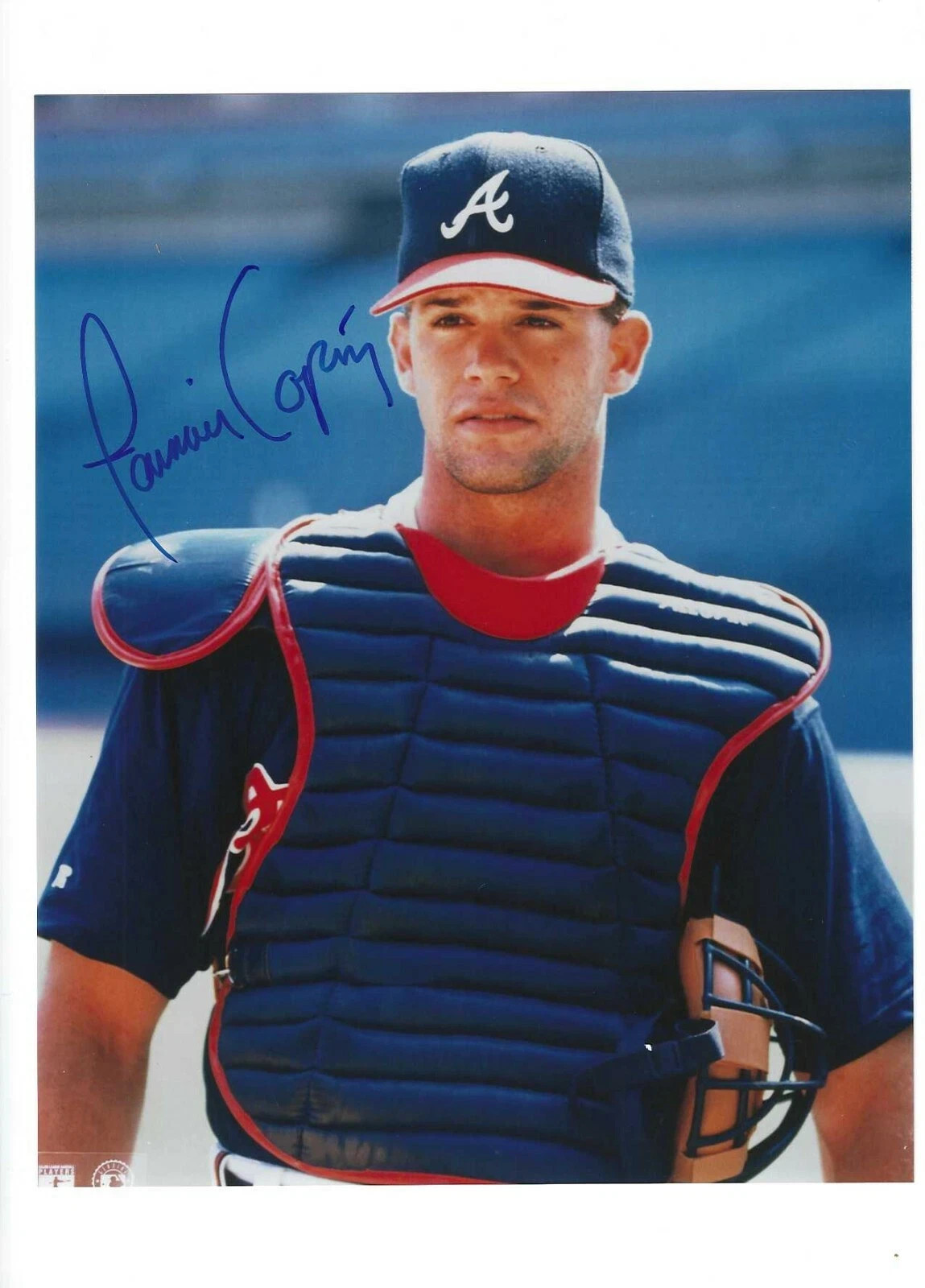 JAVIER LOPEZ SIGNED AUTOGRAPHED 8 X 10 PHOTO ATLANTA BRAVES LIMITED