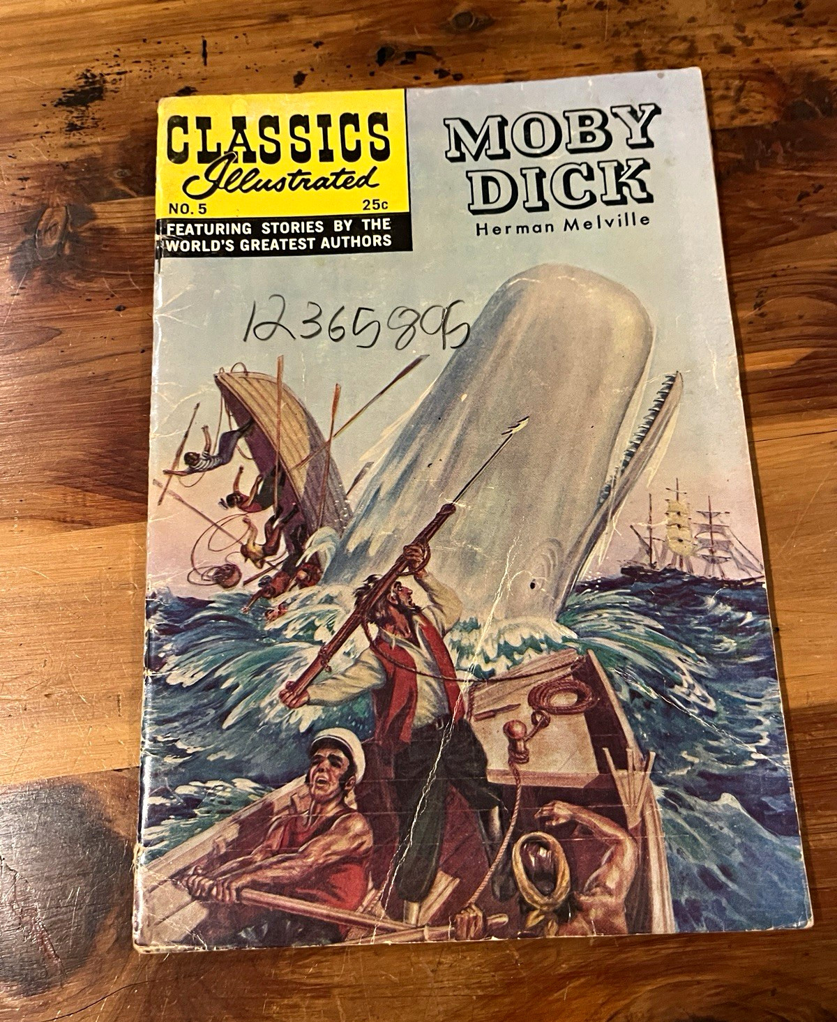 Classics Illustrated Mixed Lot #5,10,57,60