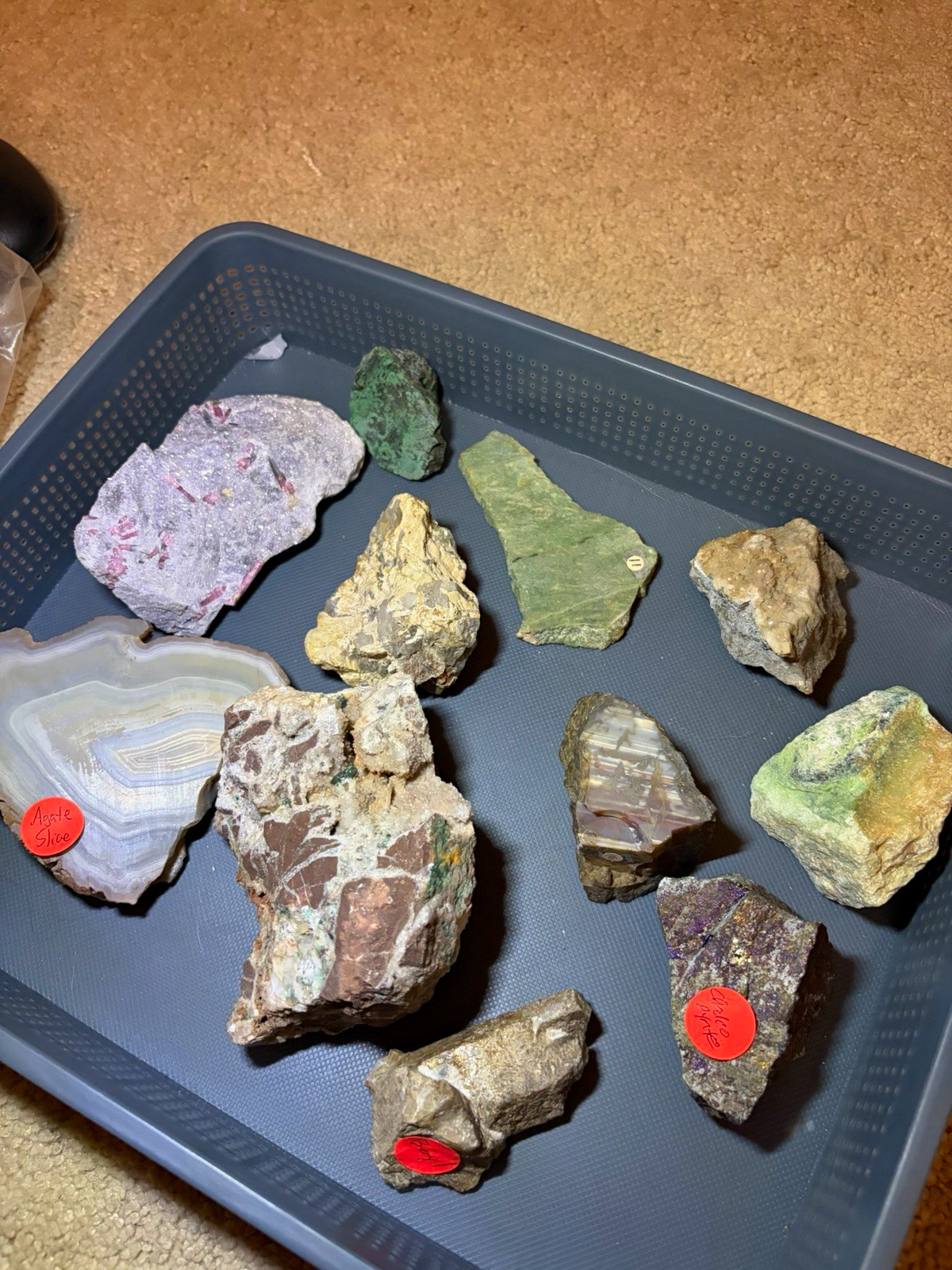 Mixed Lot of Crystal, Minerals + Rocks