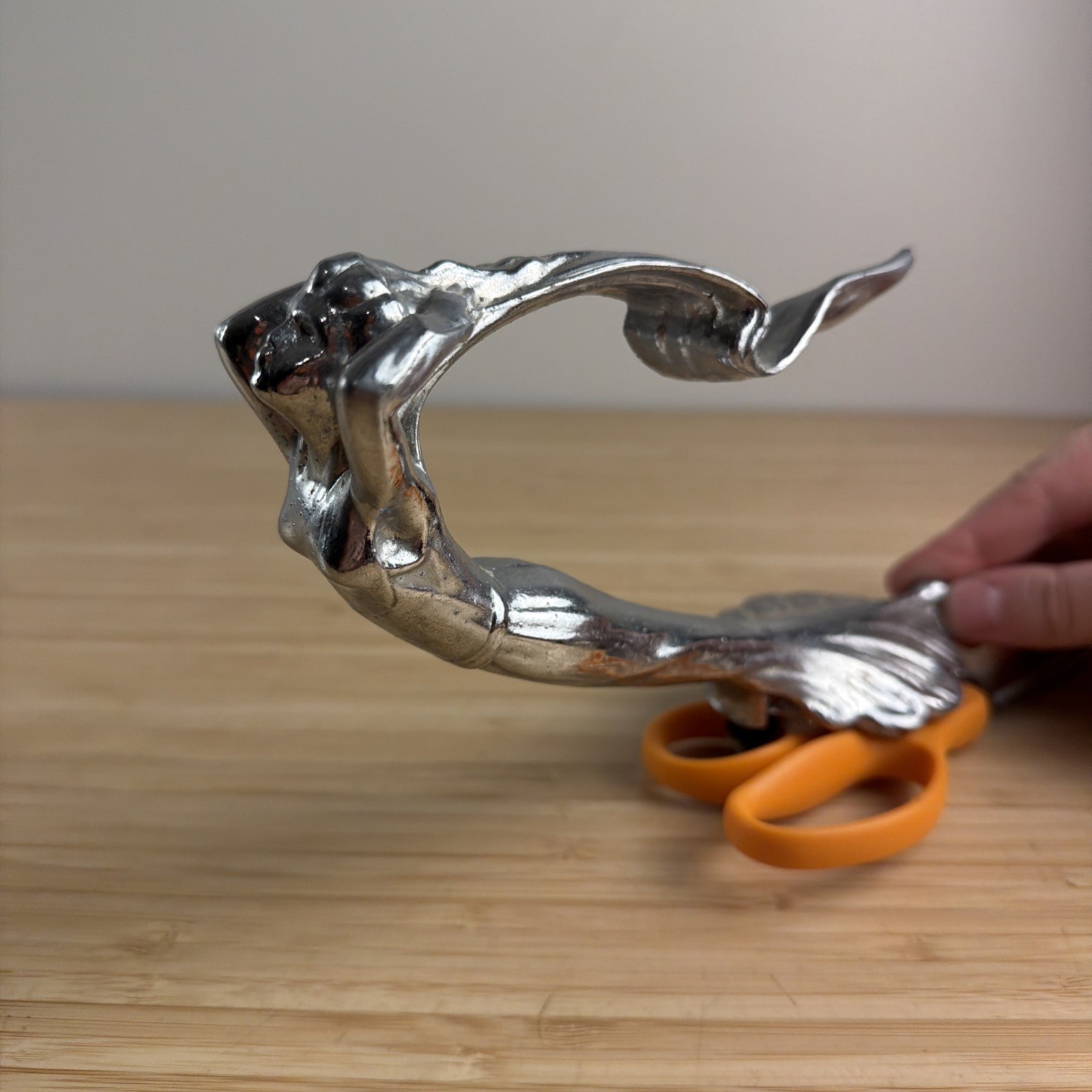 Original Cadillac 1930 - 1932 Flying Lady Hood Ornament Emblem Badge