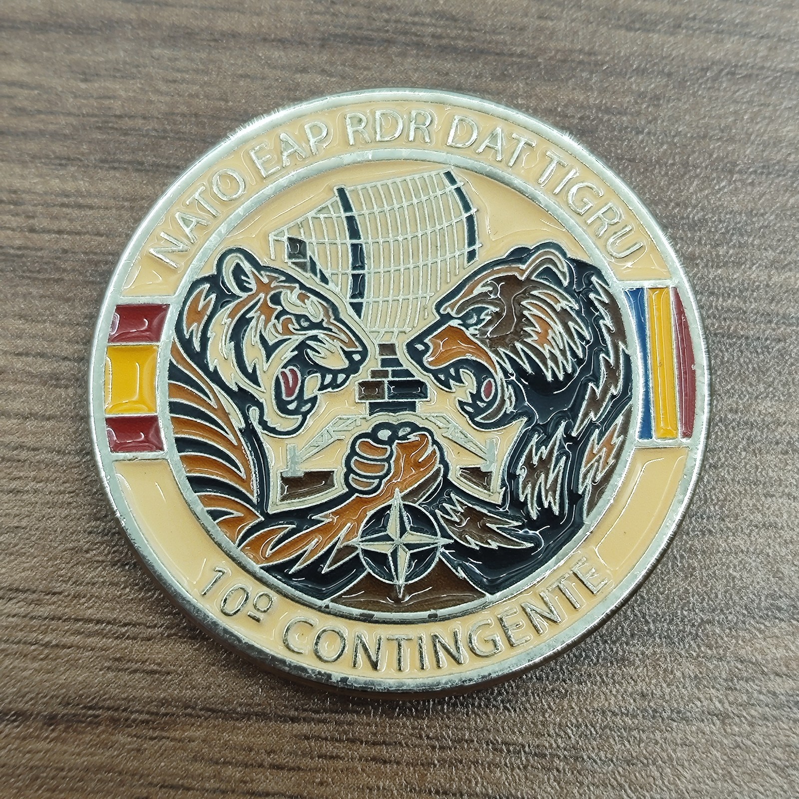 NATO Enhanced Air Policing Romania  Detachment 10th Contingent Challenge Coin