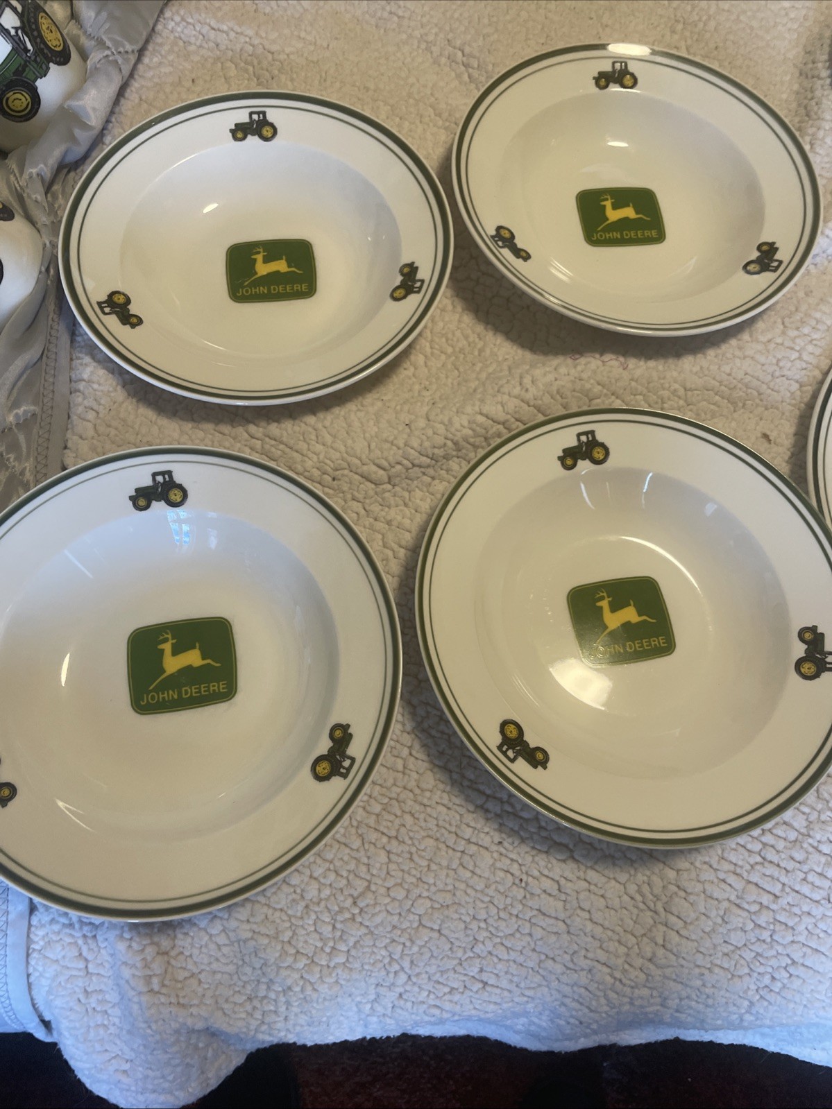 John Deere Silver License Plate 4