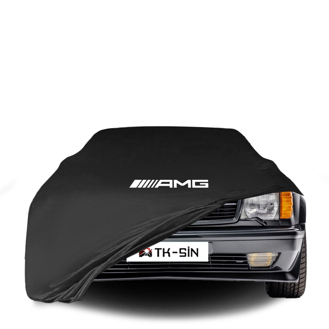 MERCEDES BENZ S C126 COUPE  INDOOR CAR COVER WİTH LOGO AND COLOR OPTIONS FABRİC