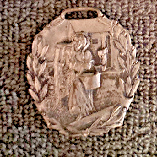 Antique Sharples Cream Separator Watch Fob *West Chester, PA*
