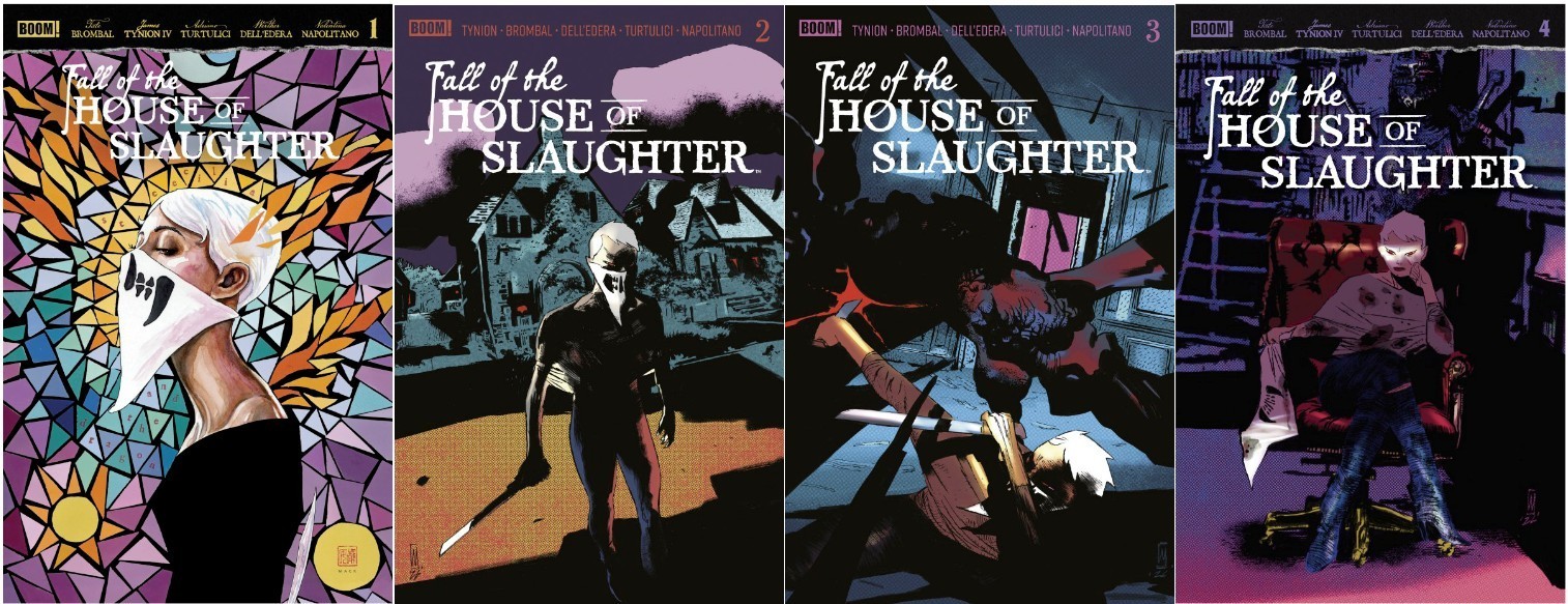 Fall of the House of Slaughter #1-4 Variant Cover Lot (BOOM Studios 2026)