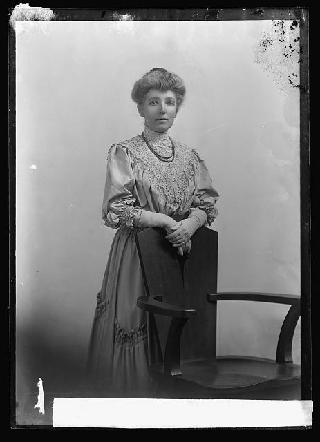 Photo:Miss S. Cummings Portrait Woman Studio Photograph 1905-1909