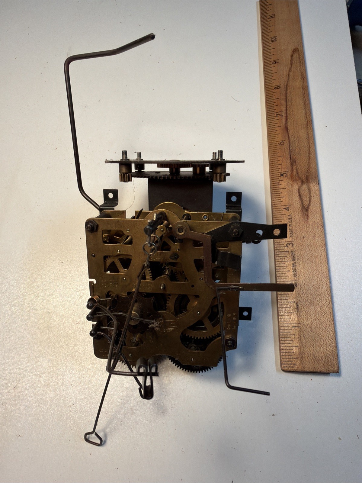 Vintage Regula Germany Cuckoo Clock part Germany  Movement Musical w/ platform