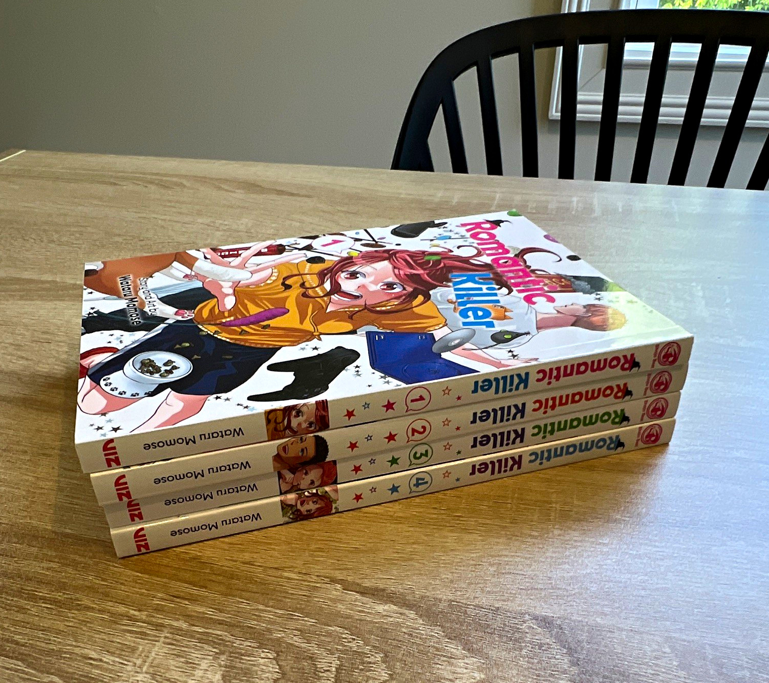 Romantic Killer Vol 1-4 complete Manga Set English VIZ - Full Color