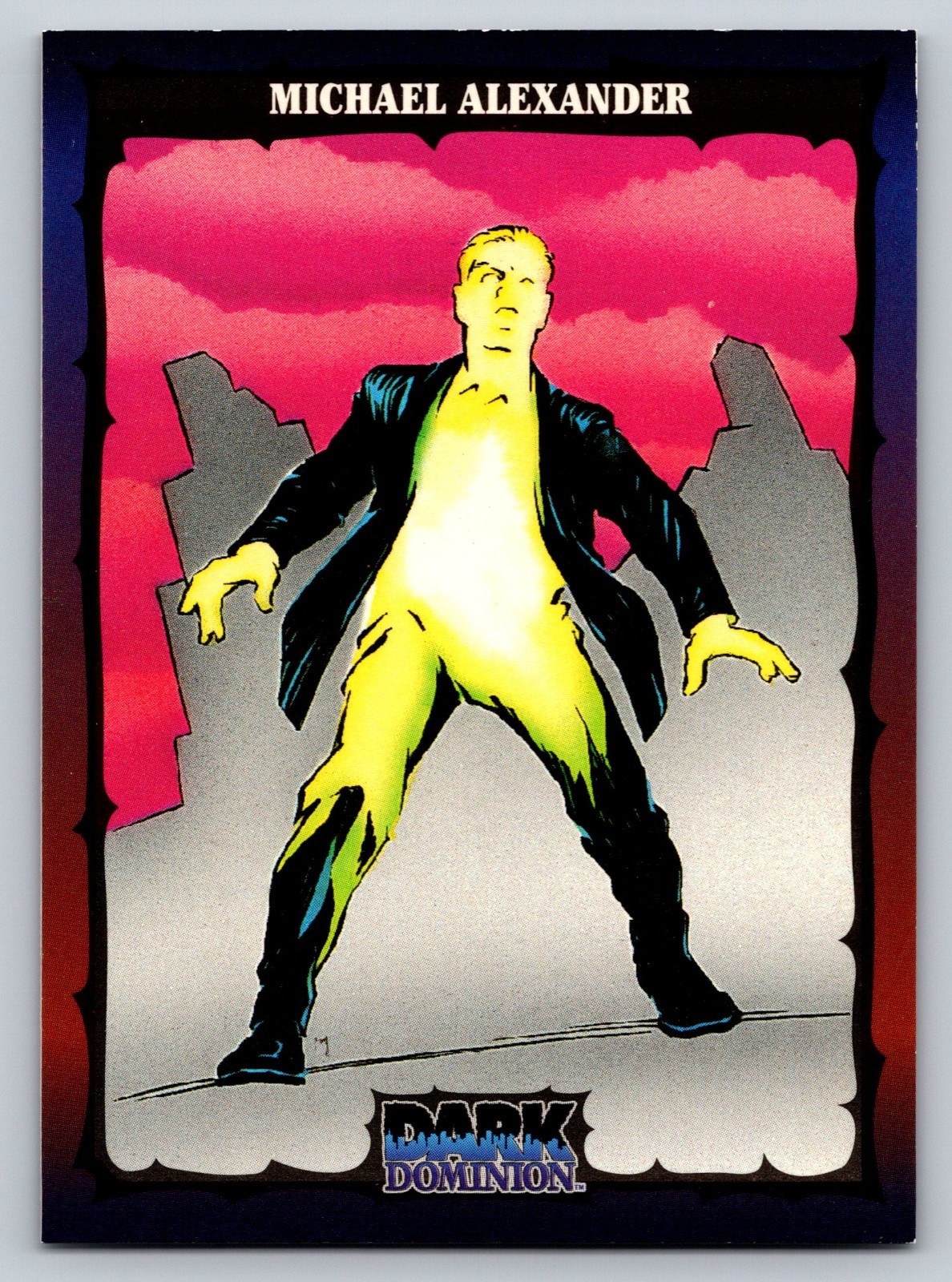 1993 Defiant Dark Dominion Zero Issue Promo Michael Alexander River Group