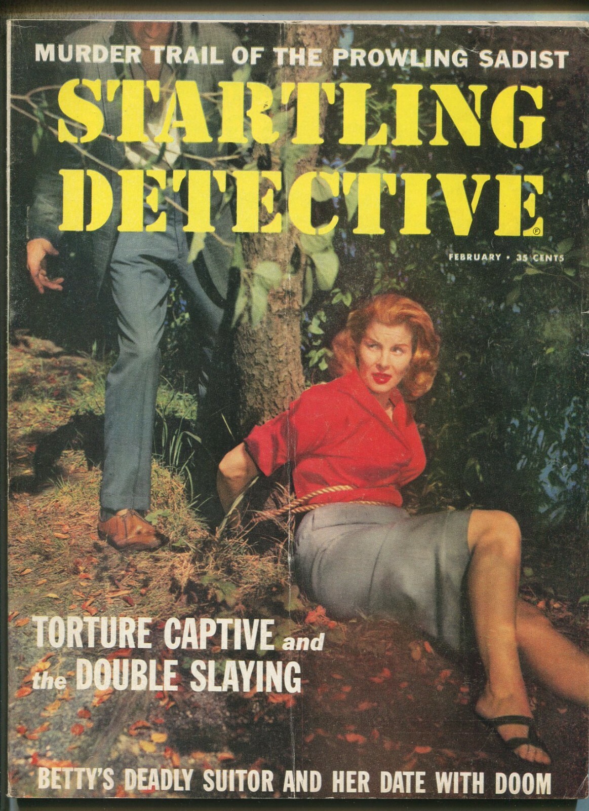 Startling Detective # 310 Feb 1959 Torture Captive  Country Press GN13