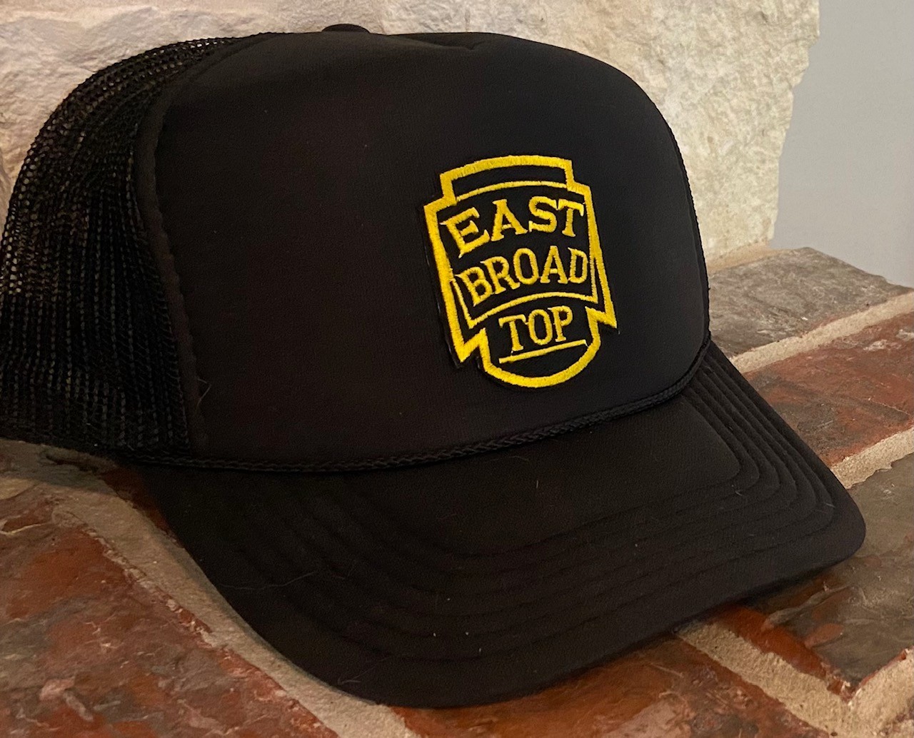 Cap/Hat (Black with mesh back) East Broad Top (EBT) # 11571 - NEW
