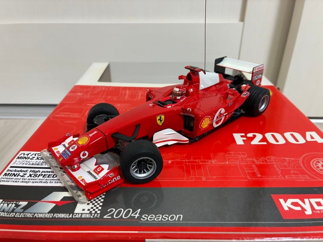 Kyosho Mini-Z F1 Ferrari F2004 Readyset