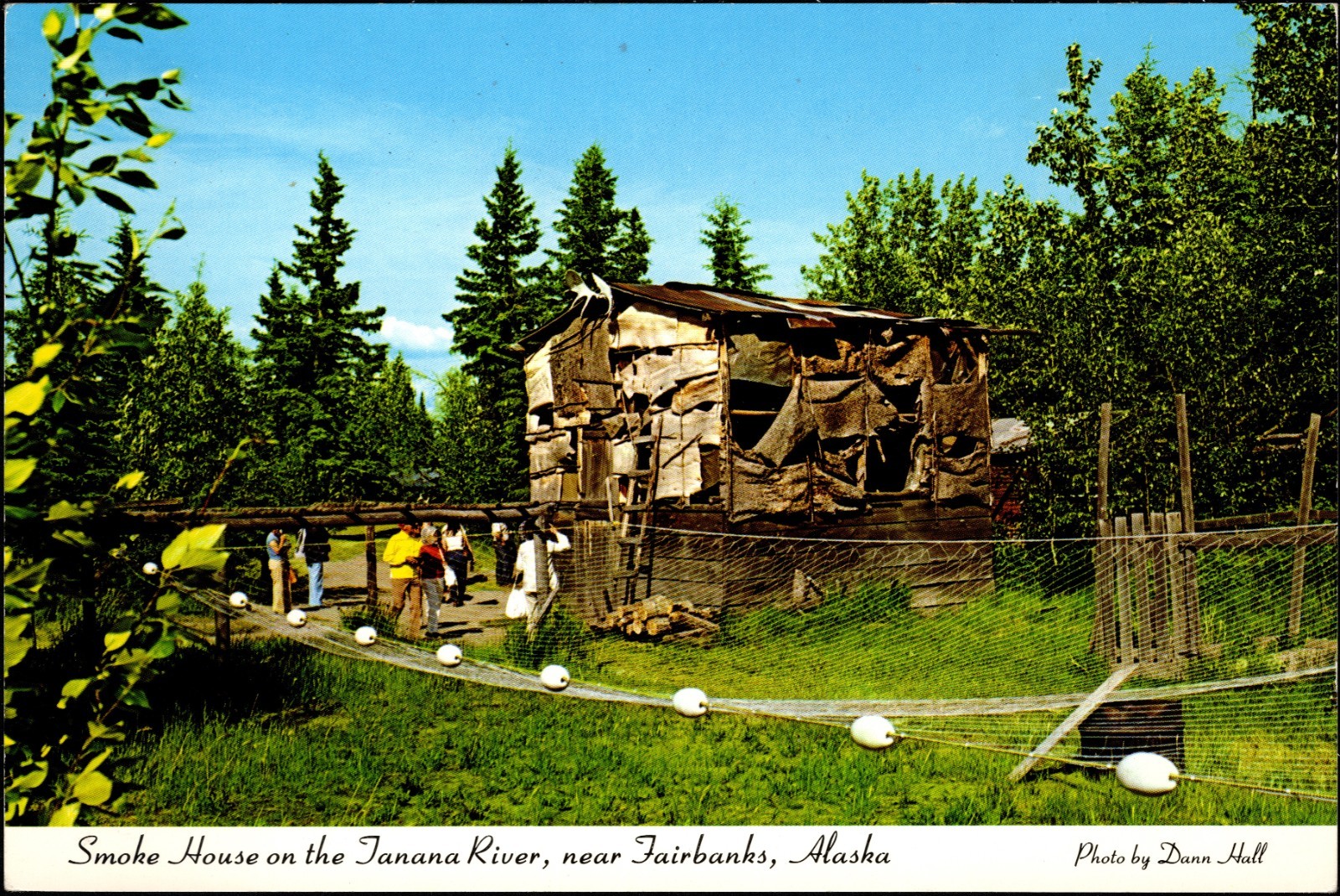 Continental PC Smoke House on the Tanana River near Fairbanks AK Dexter Press