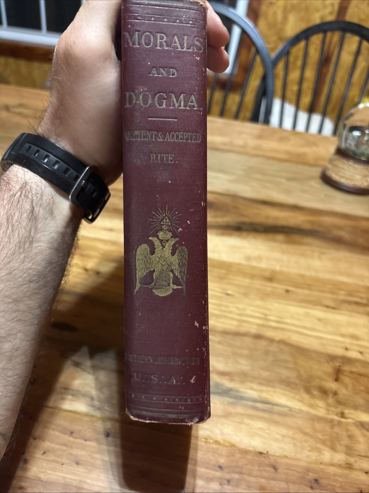 1927 VINTAGE MORALS DOGMA ANCIENT ACCEPTED SCOTTISH RITE OF FREEMASONRY MASONIC