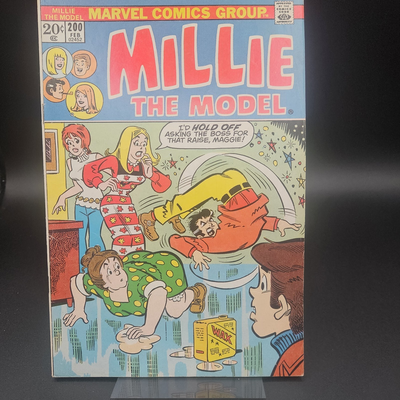 Millie the Model #200 (1973) – Marvel Comics – Bronze Age – 20¢ Cover