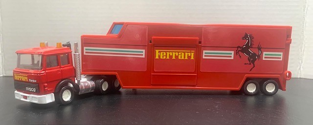 Ferrari Racing Car Transporter Matchbox Model K-136.  Ferrari gift w/purchase.