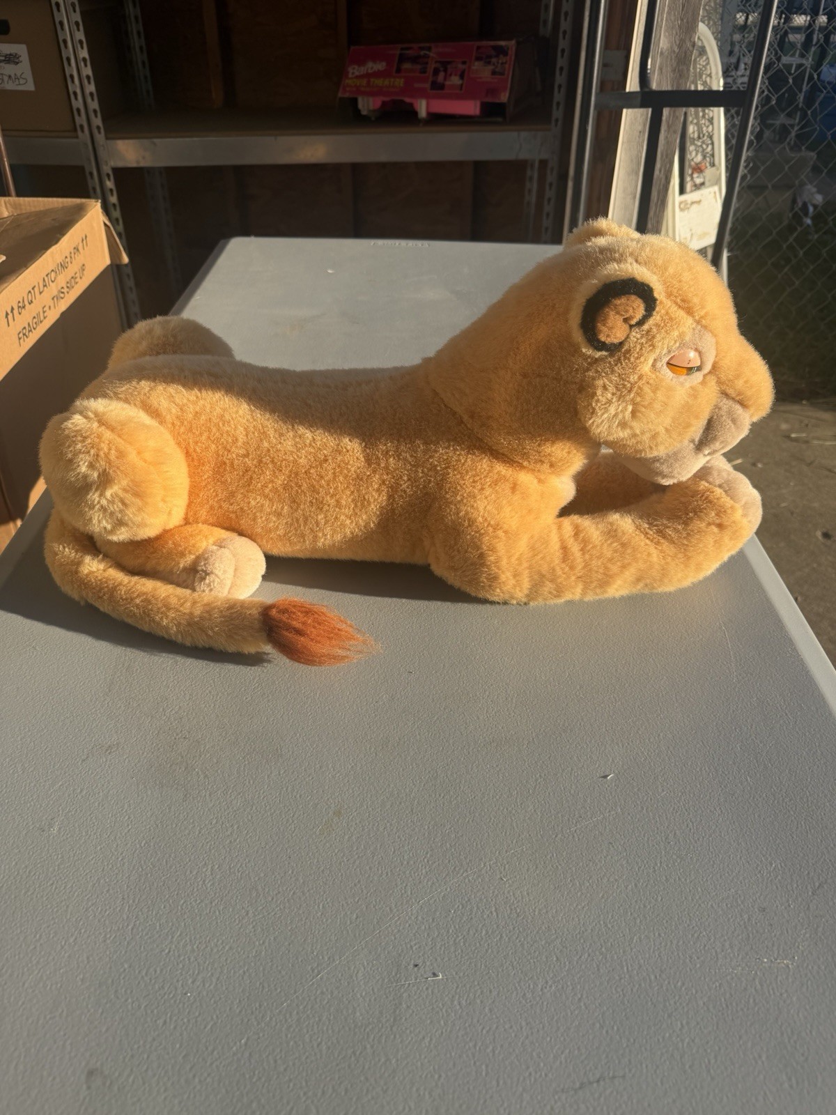 vintage 1994 Disney Store Sarabi plush from The Lion King