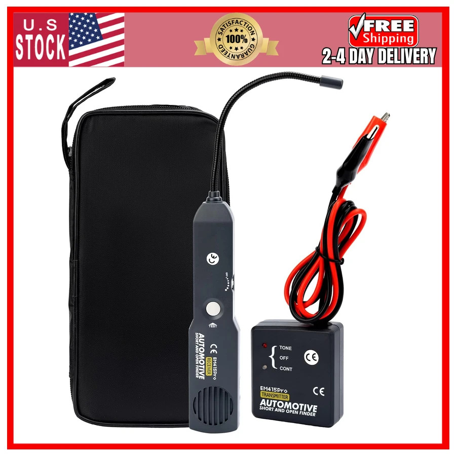 EM415Pro Automotive Circuit Tester 6-42V Short Finder Wire Tracer Flexible Probe