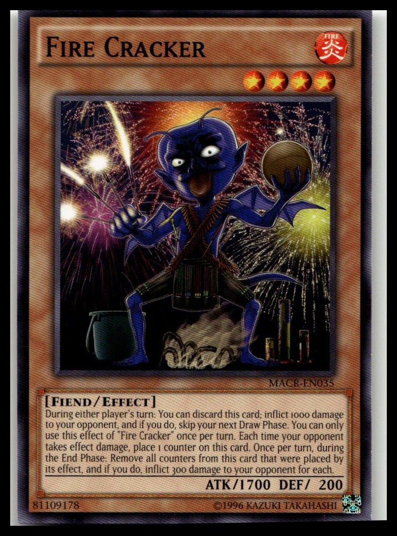 Maximum Crisis #MACR-EN035 Fire Cracker