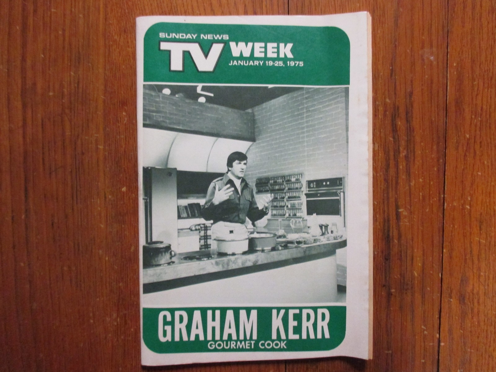 Jan-1975 Lancaster Pa TV Week Maga(THE GALLOPING GOURMET/ANN-MARGRET/PAT O'BRIEN
