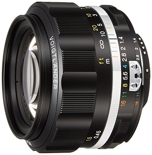 VoightLander VoightLander Single Focus Lens NOKTON 58mm F1.4 SLIIS Ai-S Nikon F