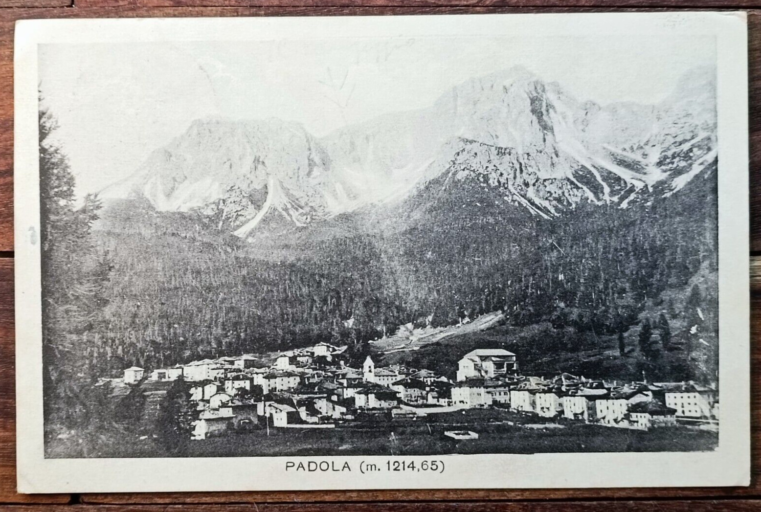 PADOLA 1931 BEAUTIFUL PANORAMA OF THE TOWN OF BELLUNESE-66305