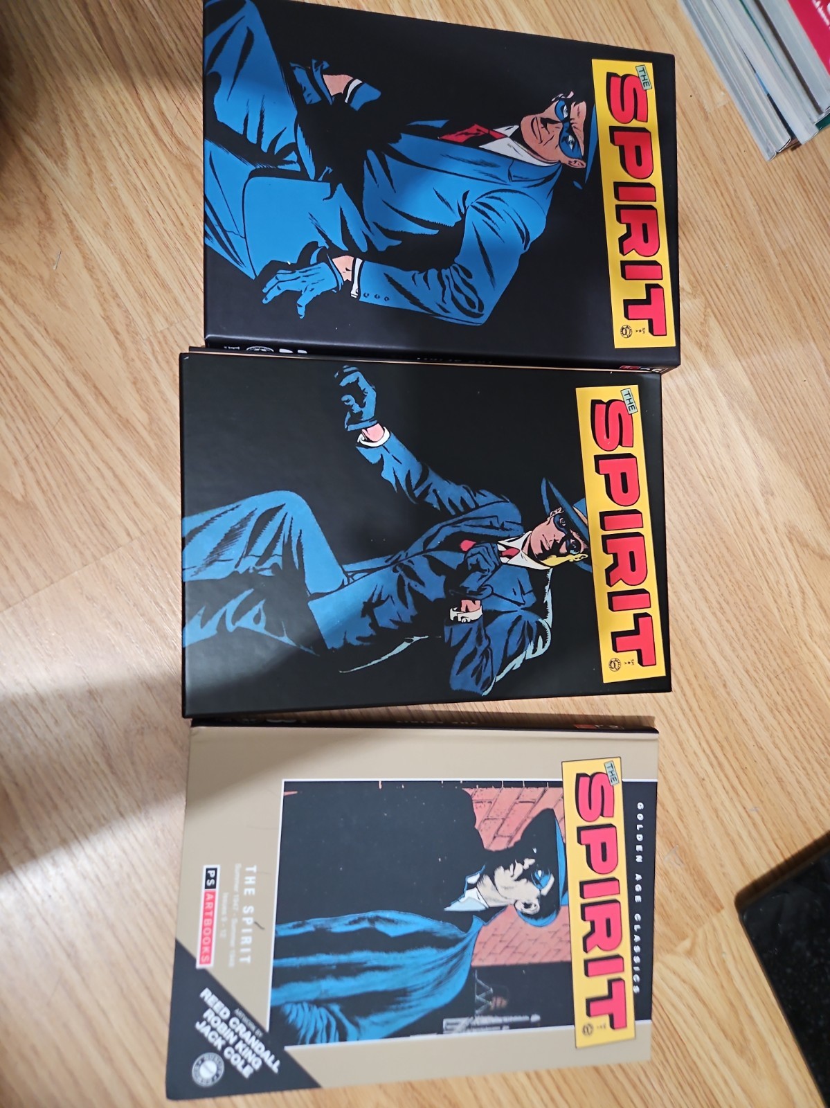 The Spirit HC 1, 2 HC Slipcase Vol 3 PS Artbooks