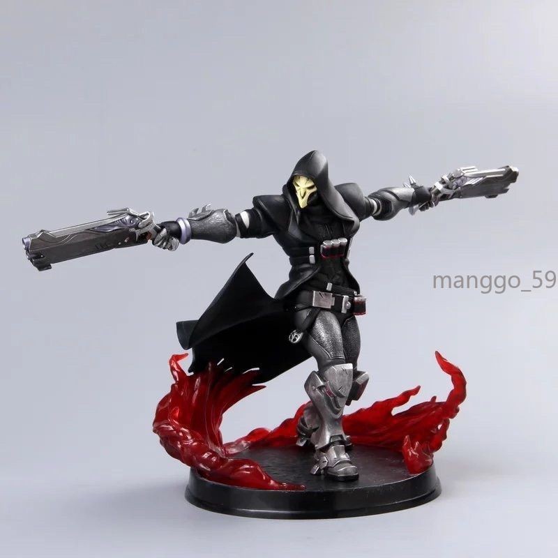 Game OverWatch Reaper Action Figure PVC Model Collectible Toys Ornament Gift New