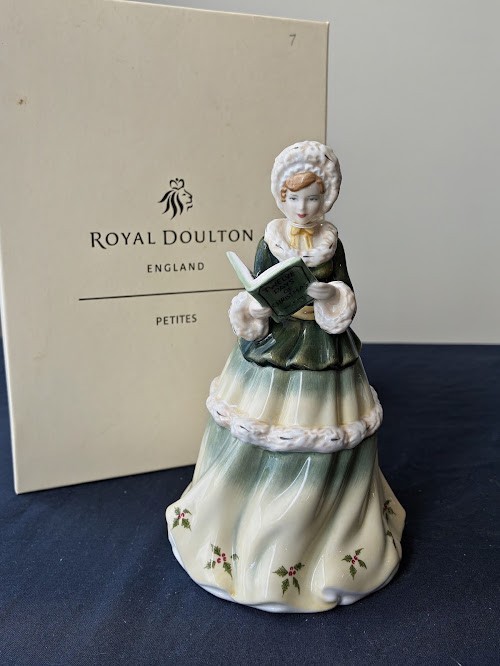 ROYAL DOULTON TWELFTH DAY OF CHRISTMAS FIGURINE PITITES COLLECTION