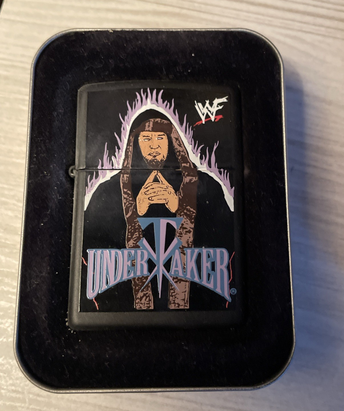 Zippo WWF The Undertaker Collectible Zippo Lighter
