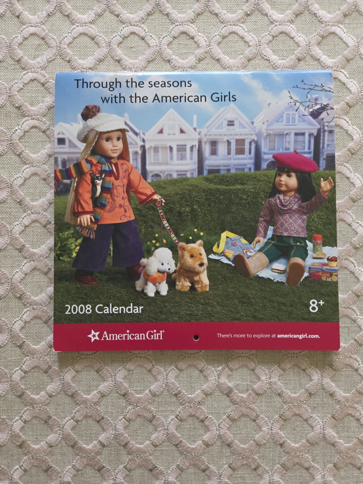 NEW American Girl 2008 Calendar, Rare, Retired