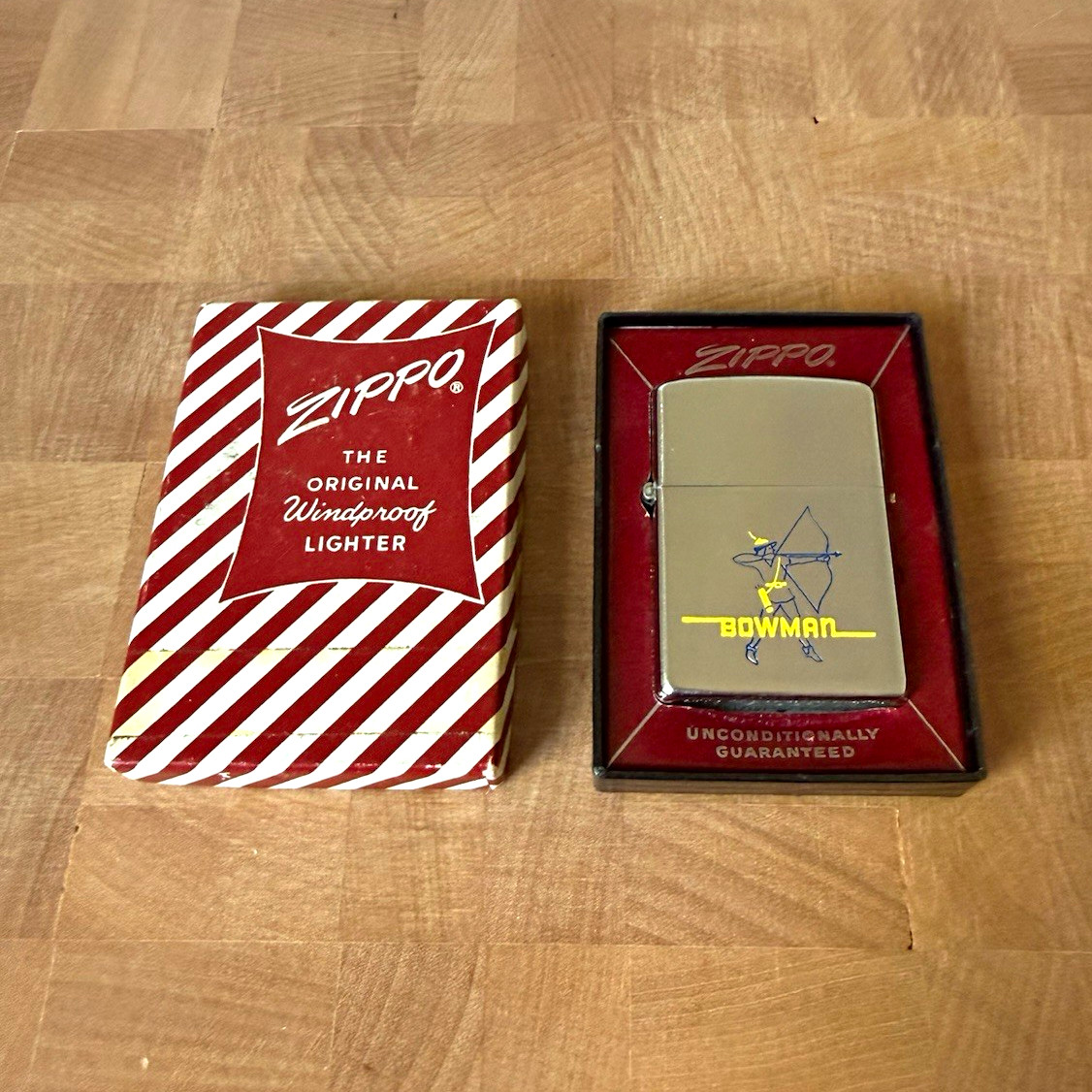 VTG 1950s Zippo The Original Windproof Lighter \