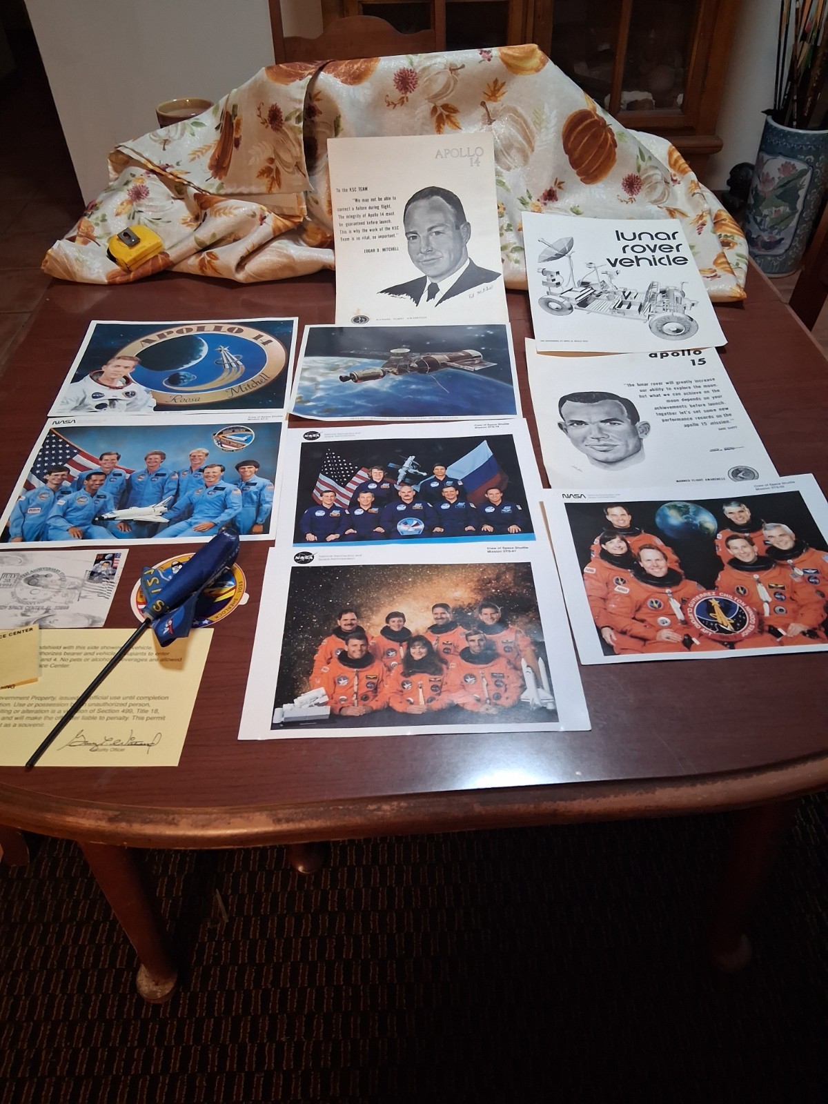 Nasa Early Apollo lot 15 items