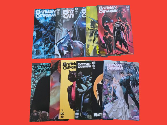 Batman Catwoman #1-5 7-12 DC Black Label 2020-22 Tom King Clay Mann 11 Comic Lot