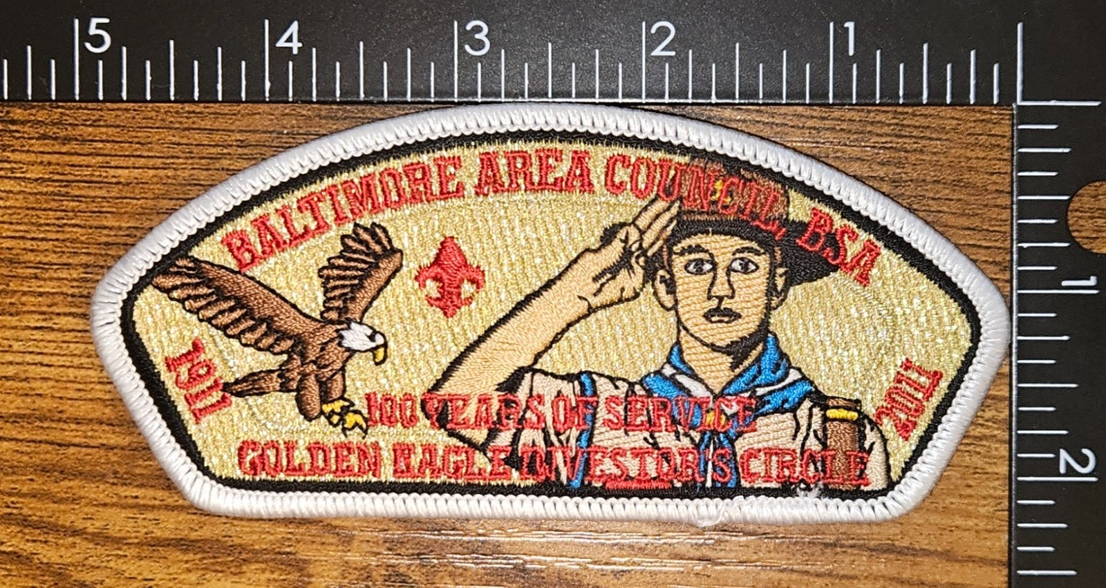 Baltimore Area Council 1911 - 2011 Centennial Golden Eagle Investors Circle CSP