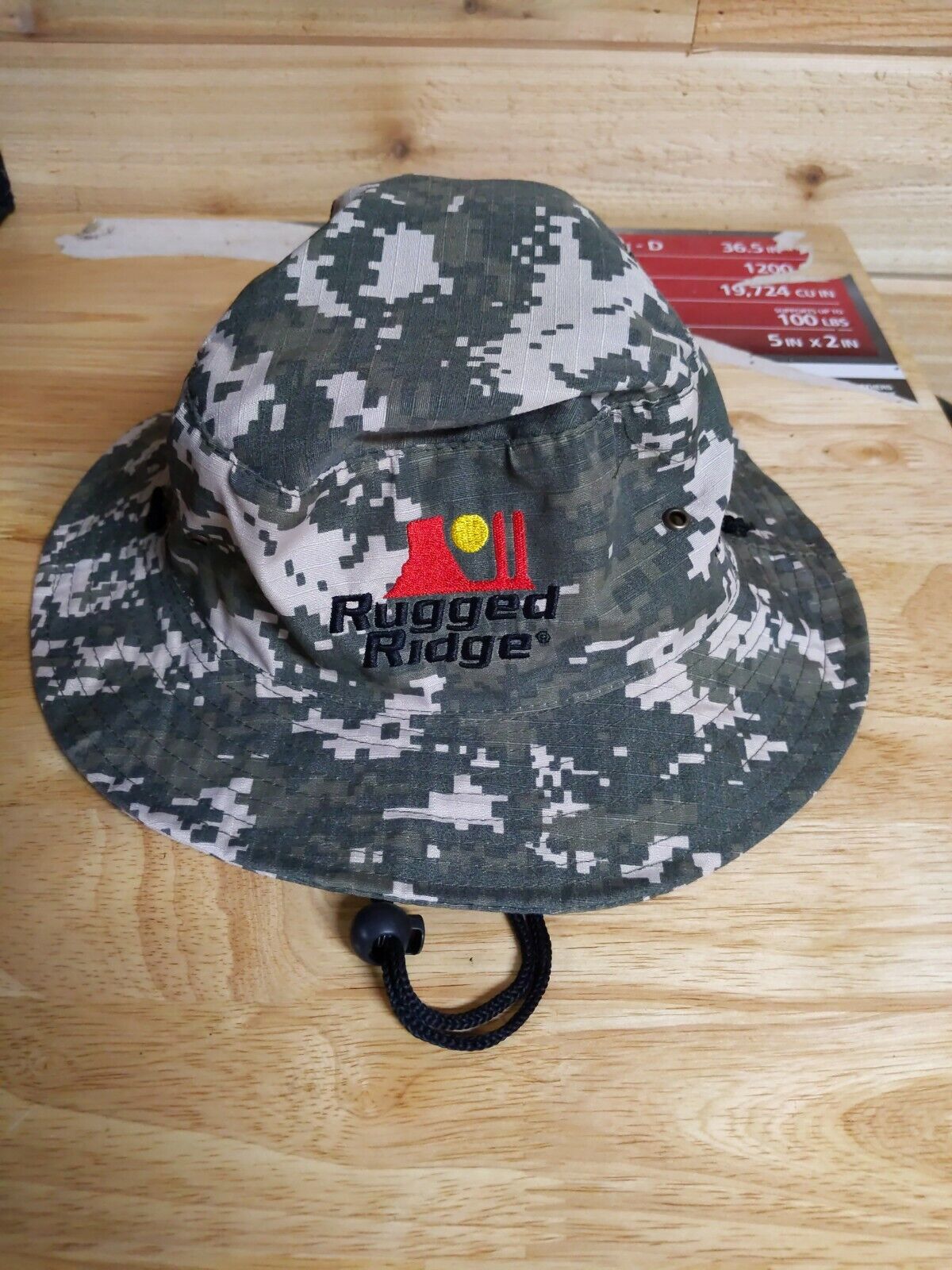 Rugged Ridge Green & Tan Camo Bucket Hat Cap \