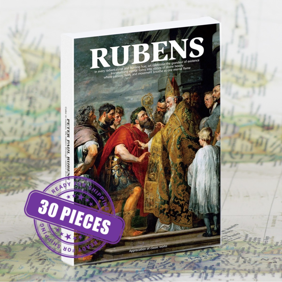 Postcard | Peter Paul Rubens | Artist Paintings Wall Art Poster - 30 Pieces
