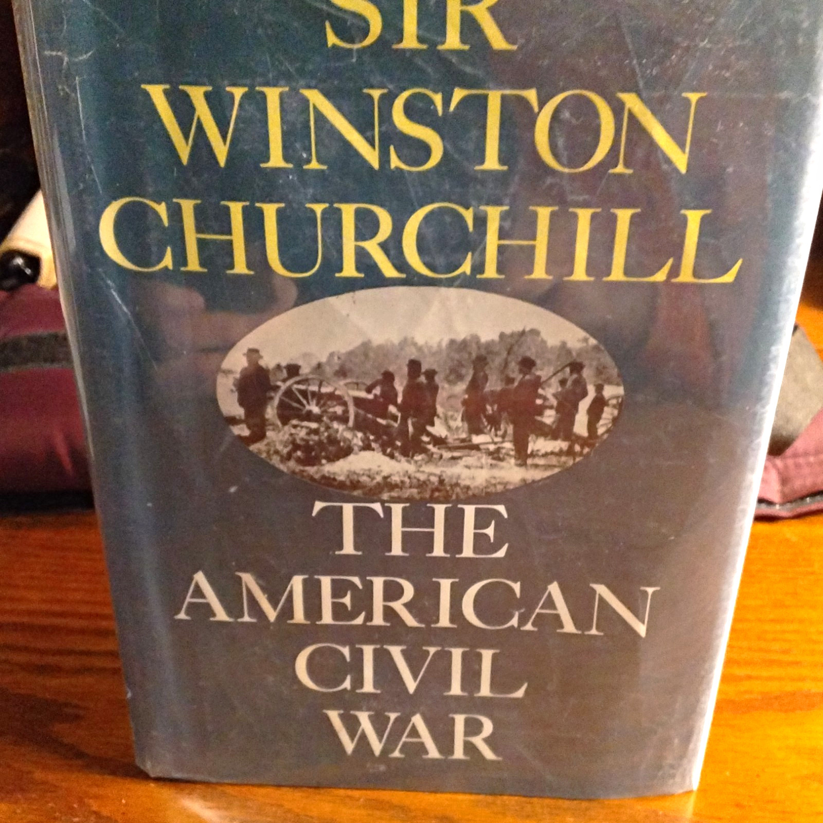 Sir Winston Churchill The American Civil War Hardcover Militaria Book