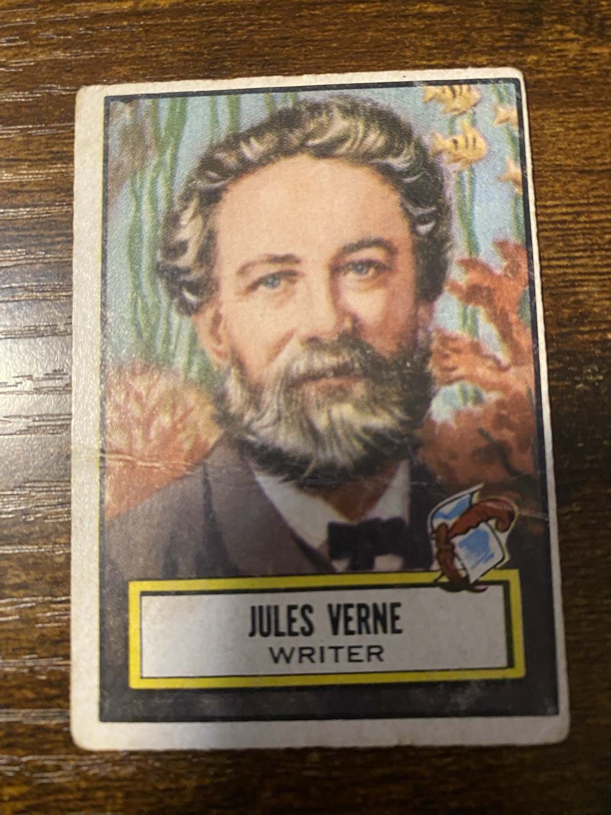 1952 Topps Look 'n See  # 97 Jules Verne