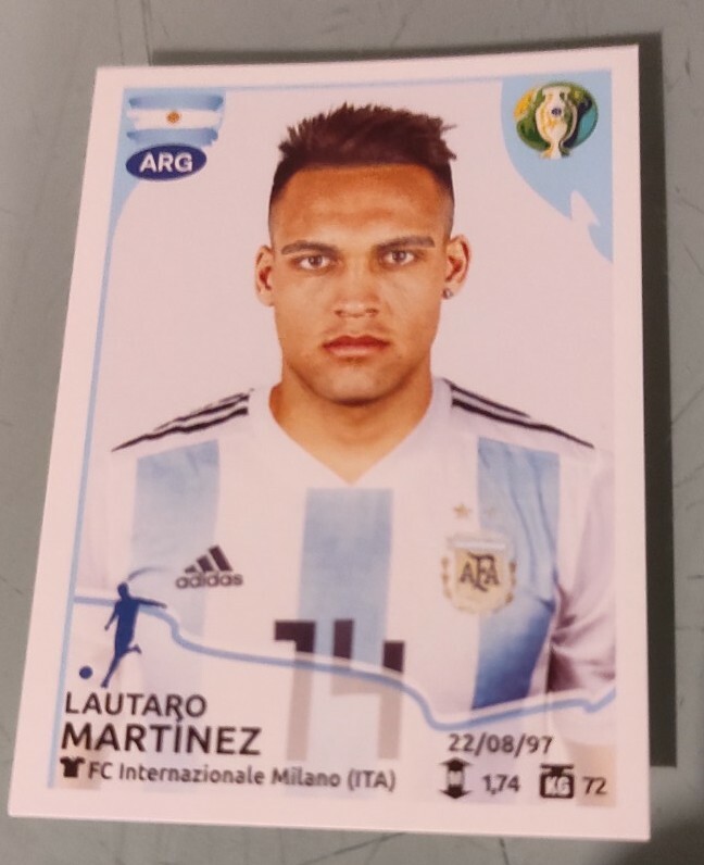 COPA AMERICA 2019 ARGENTINA AUTARO MARTINEZ 145 SOLD OUT NEW MINT