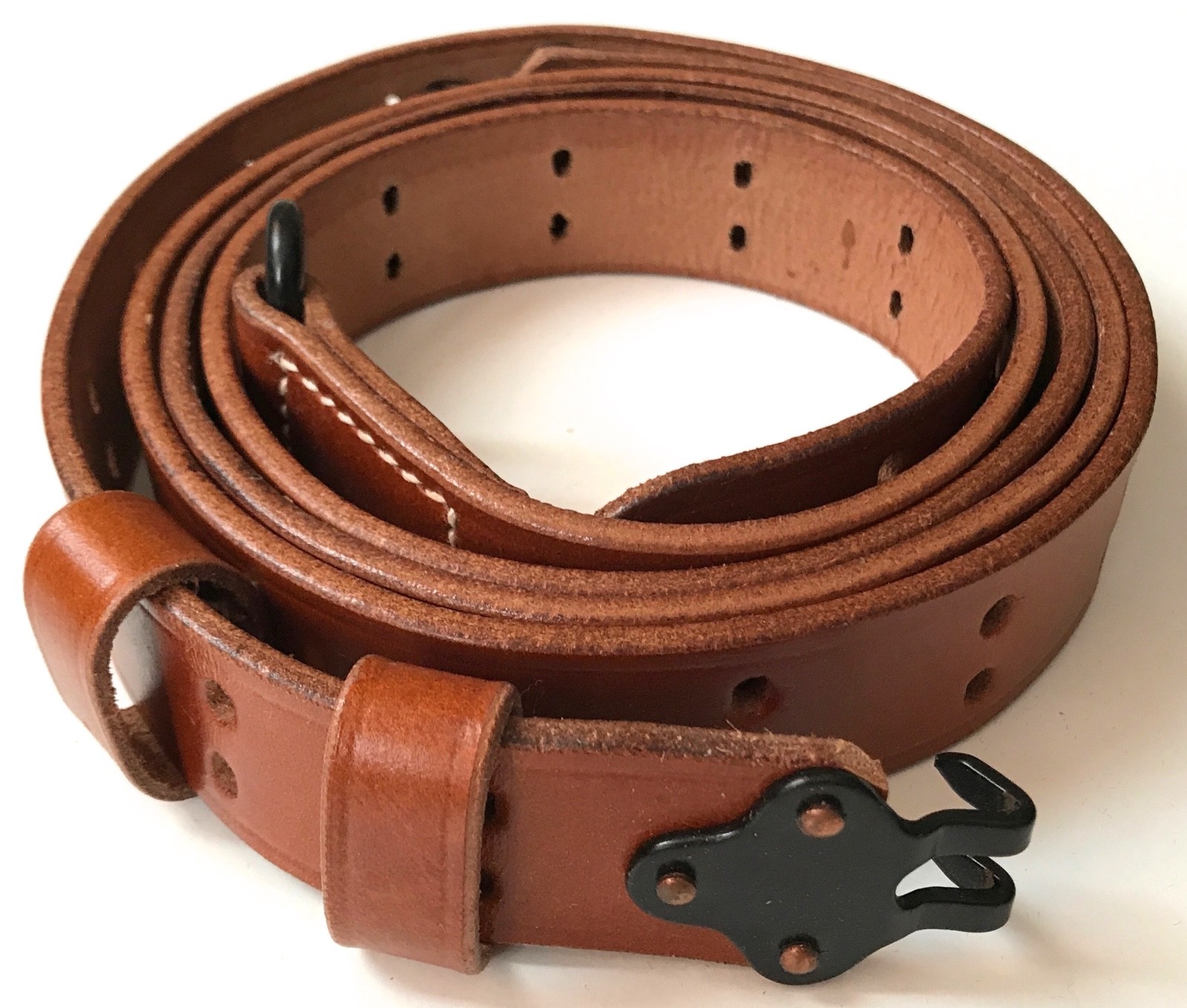 WWII US M1903 RIFLE M1907 LEATHER CARRY SLING