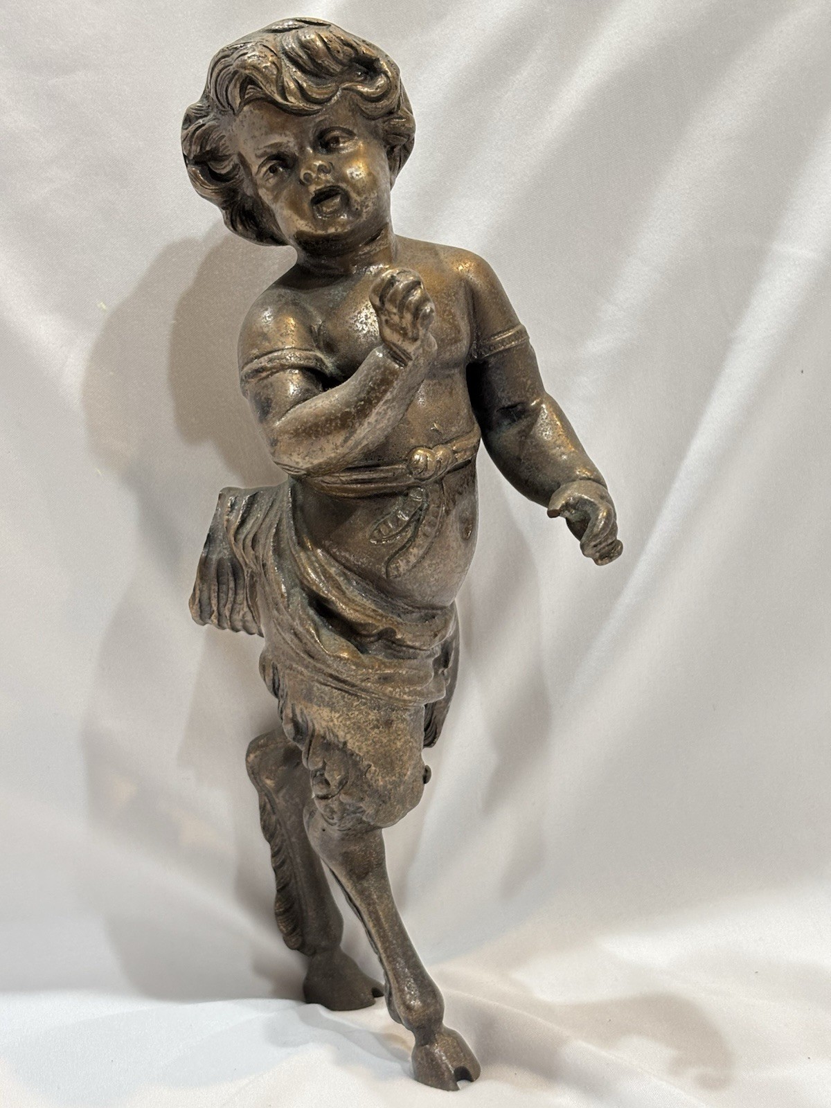 Replacement Cherub Faun Figure for Vintage Italian Imperial Lancini Clock Parts