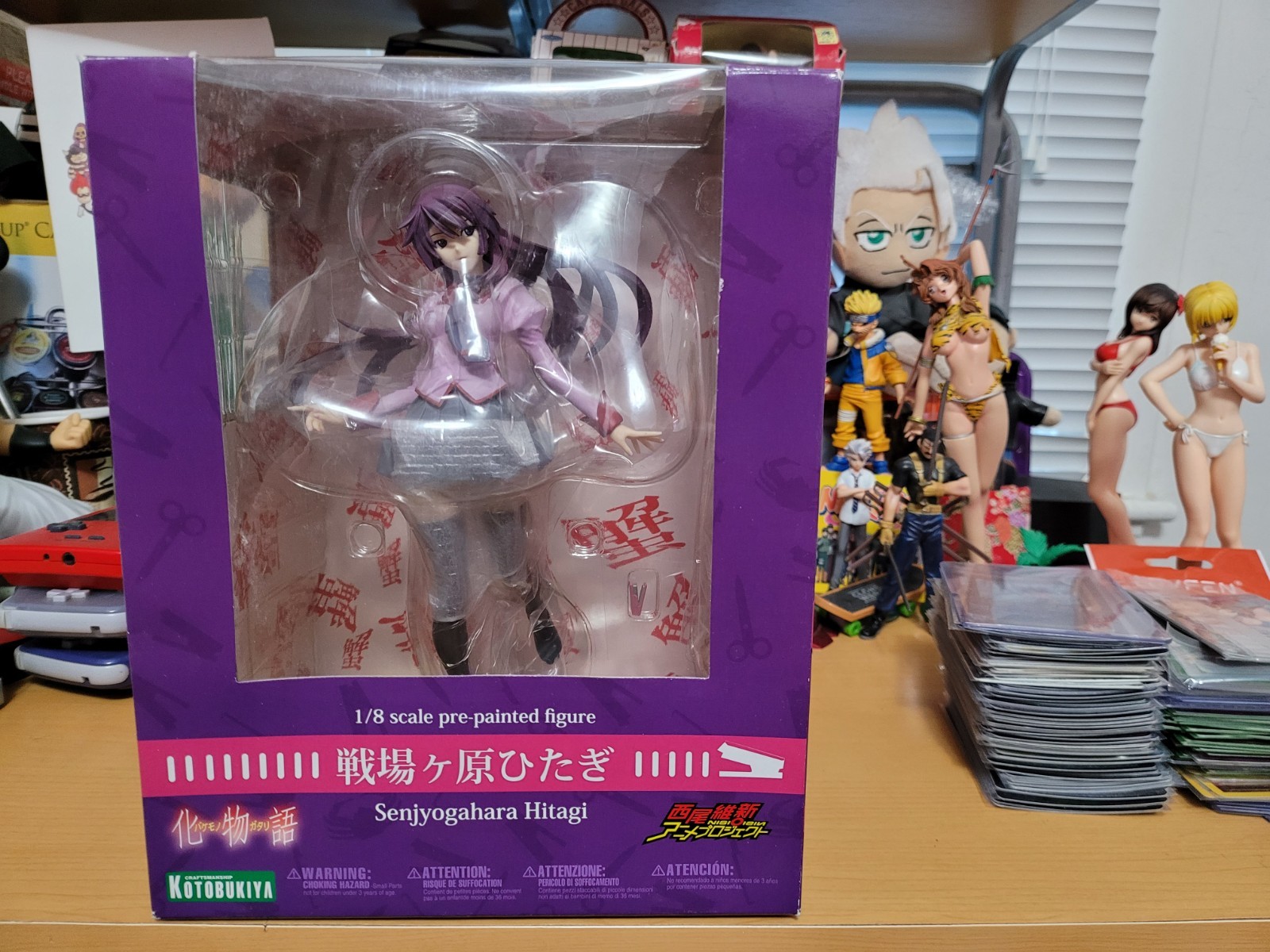 Senjougahara Hitagi 1/8 figure - Bakemonogatari - Kotobukiya - GREAT CONDITION