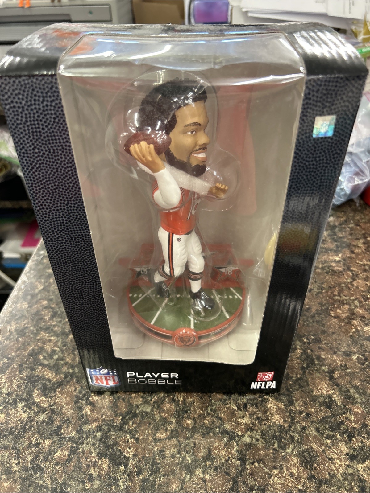 Caleb Williams Chicago Bears Superstar Series Bobblehead NFL Football