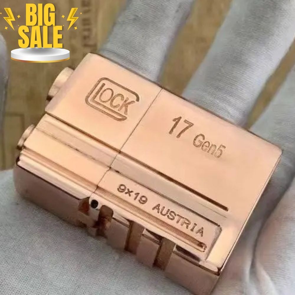 Red copper 17 Gen5 Retro Thick Armor Handmade Pure Copper Kerosene Lighter Gifts