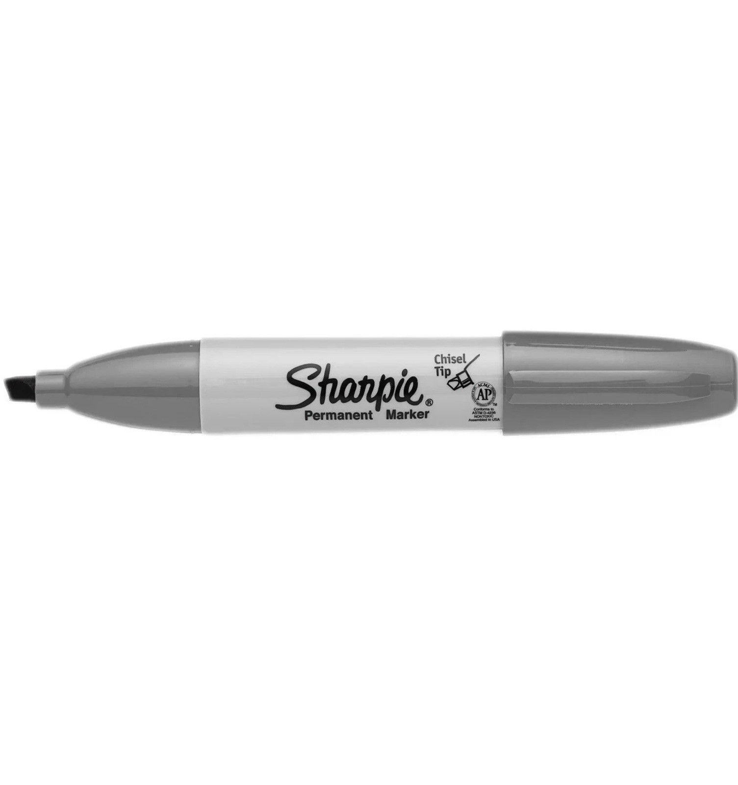 Sharpie Permanent Marker  Chisel Tip  Slate Gray  1-Count