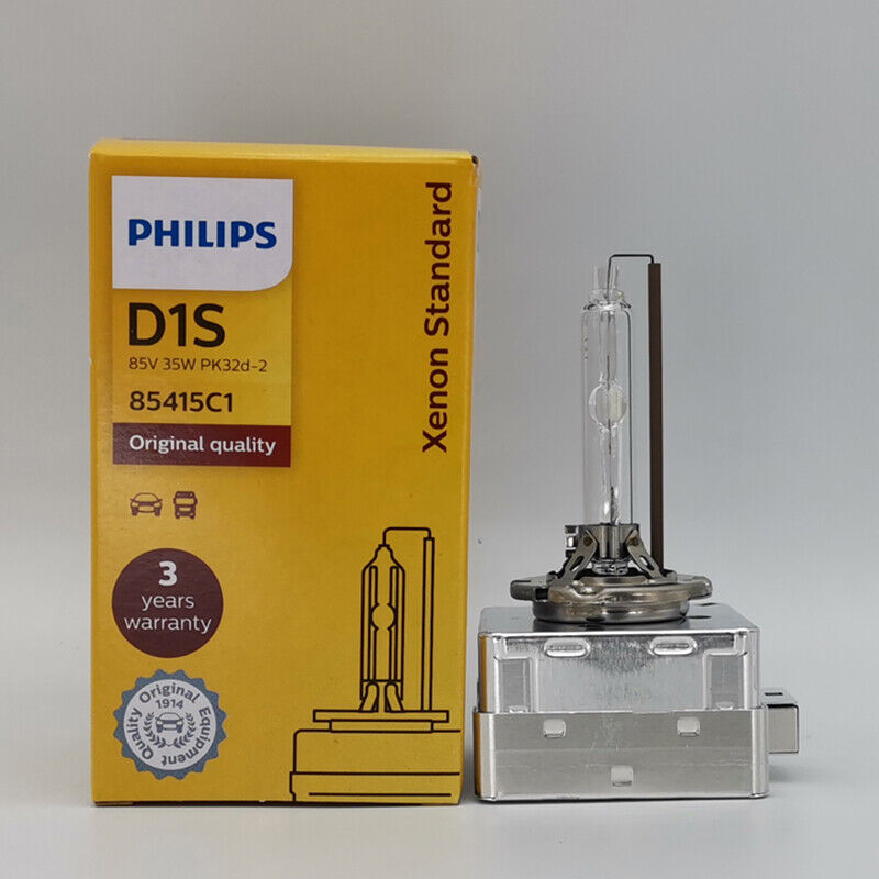 PHILIPS D1S 4300K HID Xenon Headlight Bulb 85415 35W Germany HID Xenon Bulb
